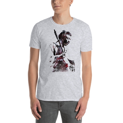 MACHINE GUN Short-Sleeve Unisex T-Shirt - immagine 3