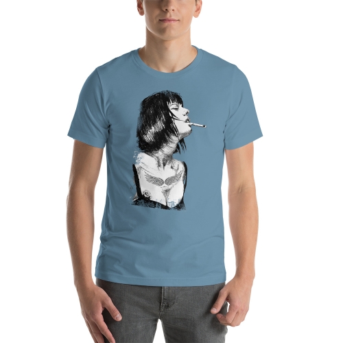 Smoking Woman unisex manica corta - immagine 11