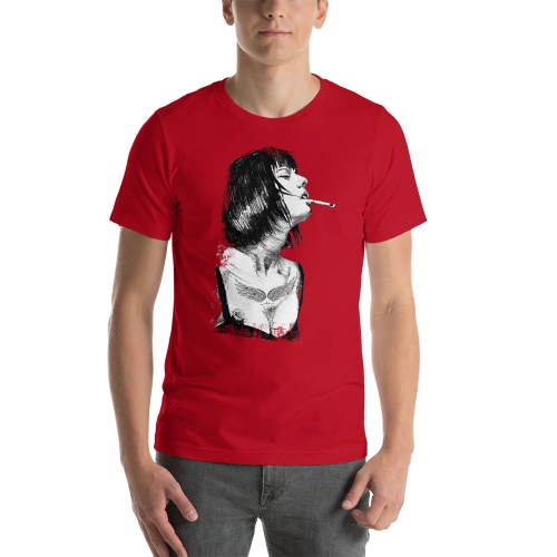 Smoking Woman unisex manica corta - immagine 13