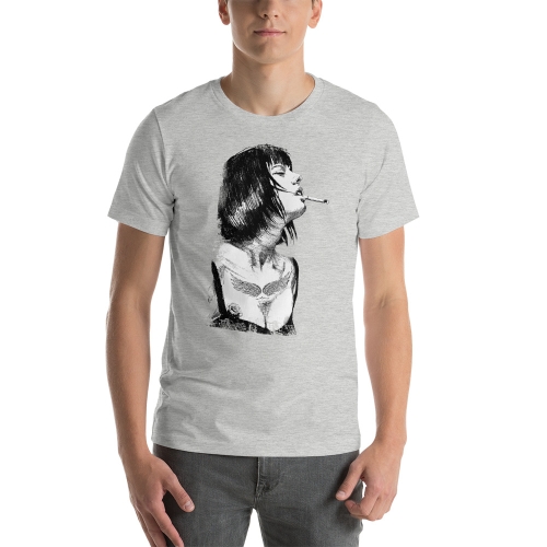 Smoking Woman unisex manica corta - immagine 10