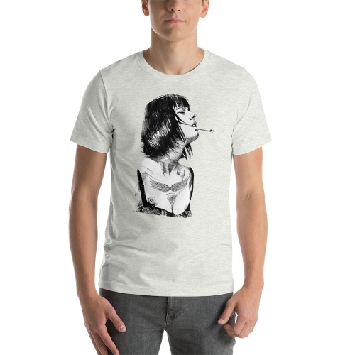 Smoking Woman unisex manica corta - immagine 12