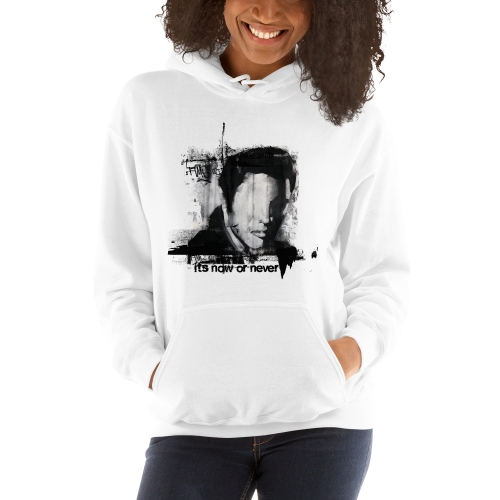 It's Now or Never Felpa con cappuccio - immagine 3
