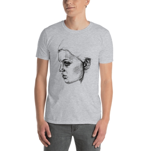 Maglietta Woman portrait unisex a maniche corte - immagine 5