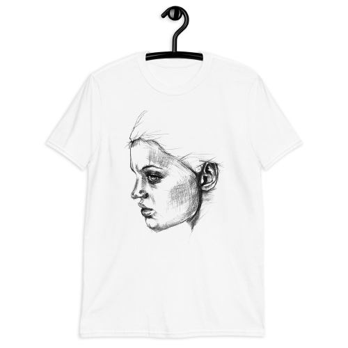 Maglietta Woman portrait unisex a maniche corte - immagine 4