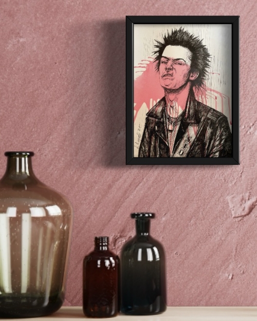 Sid Vicious portrait - immagine 2