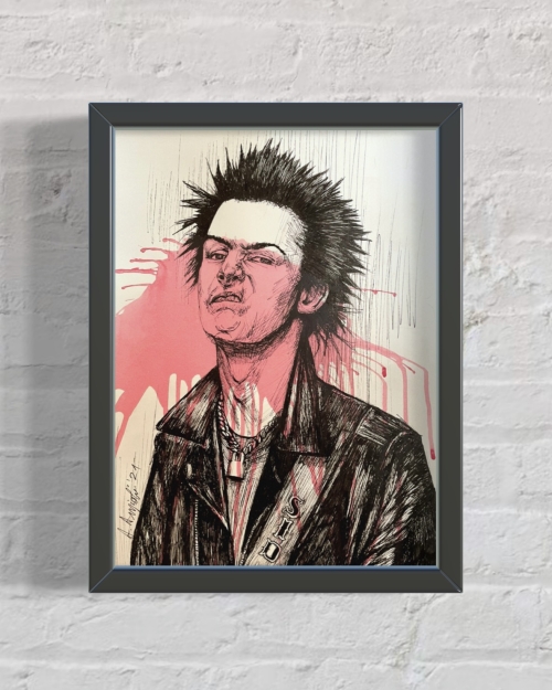 Sid Vicious portrait - immagine 3