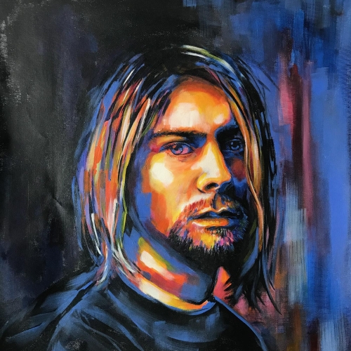 Kurt Cobain Portrait - immagine 3