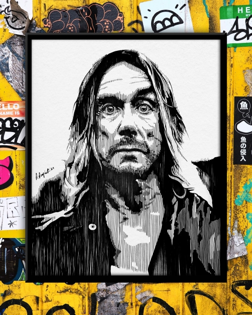 Iggy Pop portrait - immagine 3