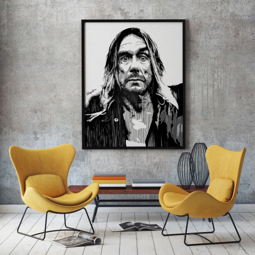 Iggy Pop portrait - immagine 4