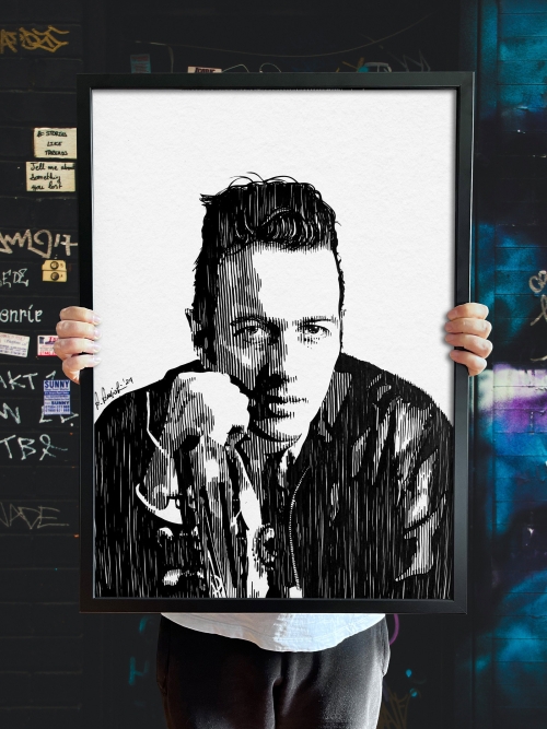 Joe Strummer portrait - immagine 2