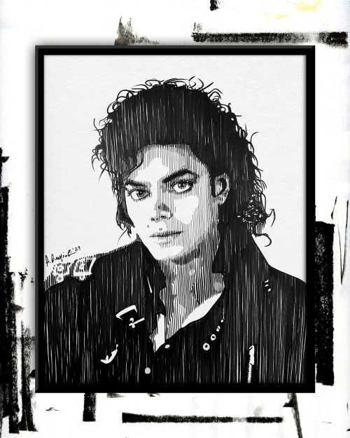 Michael Jackson portrait - immagine 4