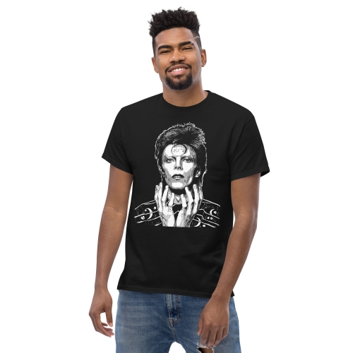 David Bowie T-shirt classica unisex - immagine 2