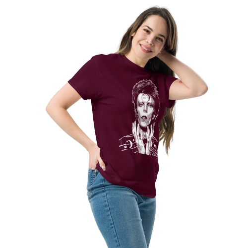 David Bowie T-shirt classica unisex - immagine 3