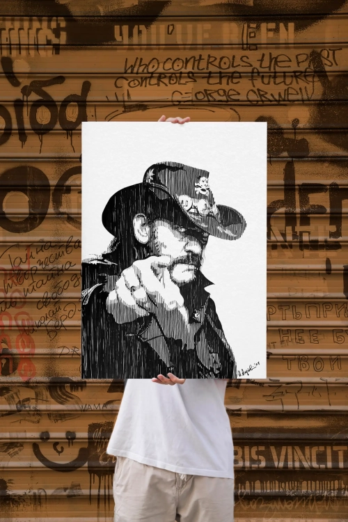 Lemmy Kilmister portrait - immagine 3