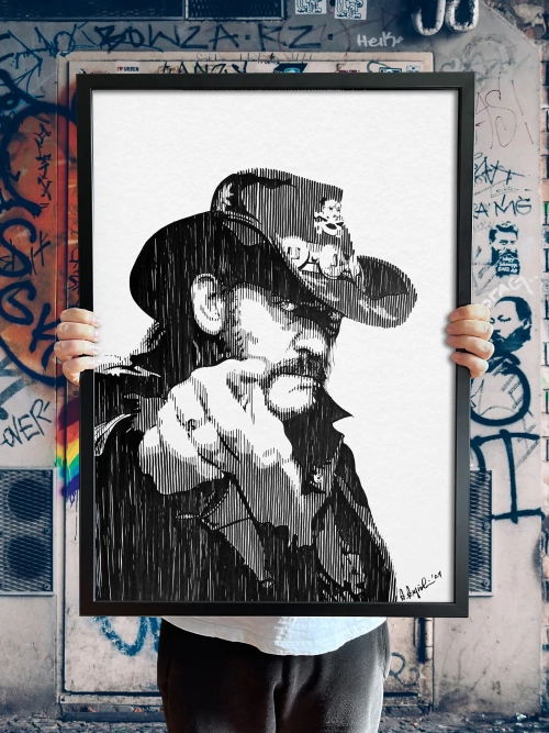 Lemmy Kilmister portrait - immagine 2