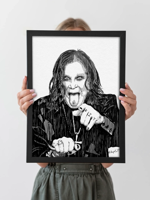 Ozzy Osbourne portrait - immagine 4