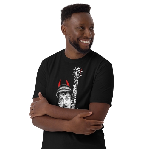 Back in Black t-shirt unisex colori scuri - immagine 2