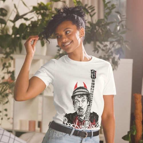 Back in Black t-shirt unisex a maniche corte - immagine 2